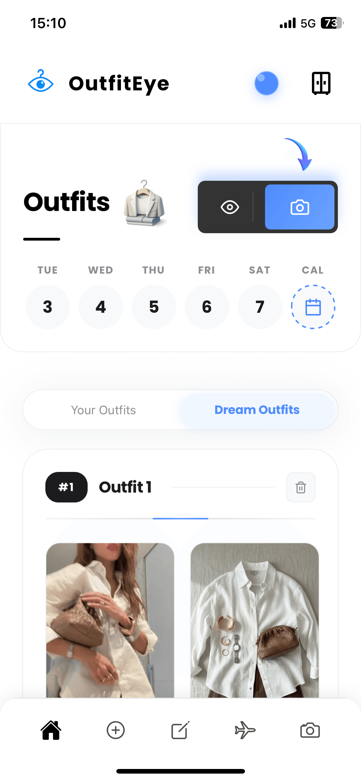 OutfitEye App Screenshot